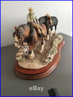 Border Fine Arts Figurine Coming Home Classic Jh 19a Early Piece