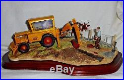 Border Fine Arts Figurine Laying The Clays Limited Ed Model B 0535 Certificate
