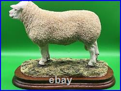 Border Fine Arts Figurine Texel Ram #B0530 Boxed A1 Condition 20cm Tall COA