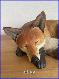 Border Fine Arts'Fireside Fox Lying' Model No A5890