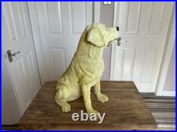 Border Fine Arts Fireside Yellow Labrador Retriever 111004 COLLECTABLE