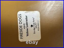 Border Fine Arts Fireside Yellow Labrador Retriever 111004 COLLECTABLE