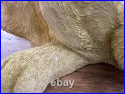 Border Fine Arts Fireside Yellow Labrador Retriever 111004 COLLECTABLE