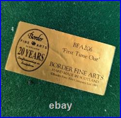 Border Fine Arts First Time Out 1993 BFA206 Fox Cubs Boxed