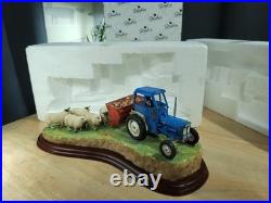 Border Fine Arts Fordson Super Dexta Tractor Spring Supplement A20120 Diorama