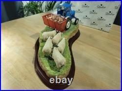 Border Fine Arts Fordson Super Dexta Tractor Spring Supplement A20120 Diorama