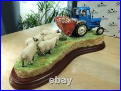 Border Fine Arts Fordson Super Dexta Tractor Spring Supplement A20120 Diorama