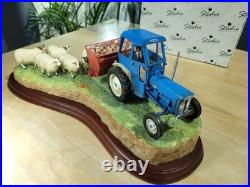 Border Fine Arts Fordson Super Dexta Tractor Spring Supplement A20120 Diorama