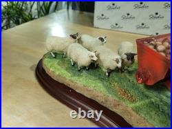 Border Fine Arts Fordson Super Dexta Tractor Spring Supplement A20120 Diorama