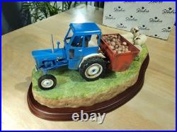 Border Fine Arts Fordson Super Dexta Tractor Spring Supplement A20120 Diorama