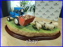 Border Fine Arts Fordson Super Dexta Tractor Spring Supplement A20120 Diorama