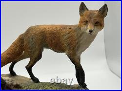 Border Fine Arts'Fox And Family'. Edition 116/1500 Model No L53 Border Fine Arts'Fox And Family'. Edition 116/1500 Model No L53