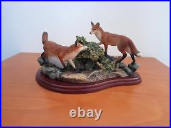 Border Fine Arts Fox Foxes Country Characters A1490 The Berry Pickers Boxed