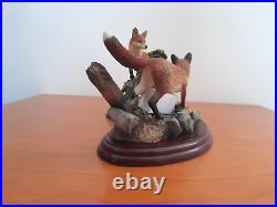 Border Fine Arts Fox Foxes Country Characters A1490 The Berry Pickers Boxed