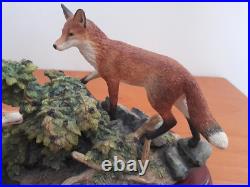 Border Fine Arts Fox Foxes Country Characters A1490 The Berry Pickers Boxed