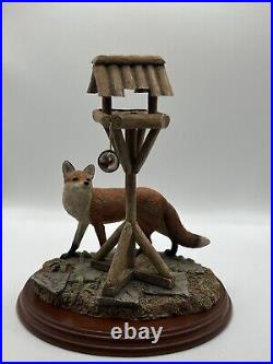 Border Fine Arts Fox Scene'The Scrounger' Country Characters No A0001 Ray Ayres