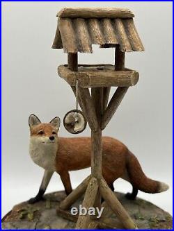 Border Fine Arts Fox Scene'The Scrounger' Country Characters No A0001 Ray Ayres