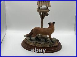 Border Fine Arts Fox Scene'The Scrounger' Country Characters No A0001 Ray Ayres