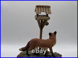 Border Fine Arts Fox Scene'The Scrounger' Country Characters No A0001 Ray Ayres