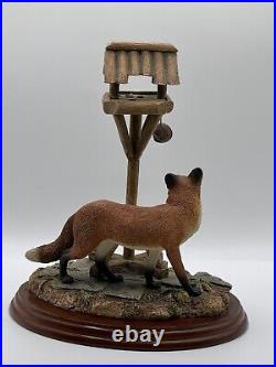 Border Fine Arts Fox Scene'The Scrounger' Country Characters No A0001 Ray Ayres