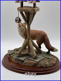 Border Fine Arts Fox Scene'The Scrounger' Country Characters No A0001 Ray Ayres