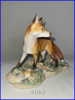 Border Fine Arts Fox Standing Style 1 by Mairi Laing Hunt 1988 Artist AS