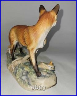 Border Fine Arts Fox Standing Style 1 by Mairi Laing Hunt 1988 Artist AS