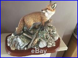 Border Fine Arts Fox The Last Look Limited Edition No 535 With Certs