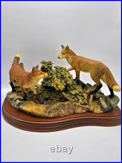 Border Fine Arts Foxes The Berry Pickers A1490