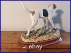 Border Fine Arts'Foxhound' Style Two Model No B0733 Limited Edition 51/950