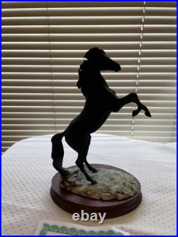 Border Fine Arts Fred Stone Ltd Ed. 415/3500 The Return Of The Black Stallion