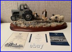 Border Fine Arts'Frosty Morning' Model by Ray Ayres (B0343) certificate and box