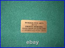 Border Fine Arts'Frosty Morning' Model by Ray Ayres (B0343) certificate and box