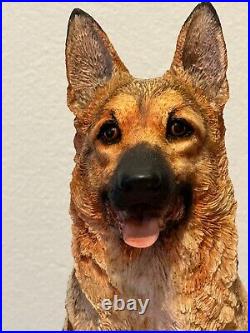 Border Fine Arts German Shepherd Seated-alsatian Dog-model Mt06-m. Turner