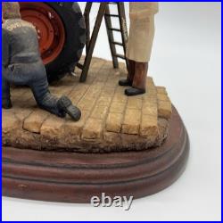 Border Fine Arts Getting Ready For Smithfield A2143 Tractor Diorama Boxed