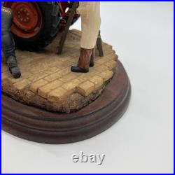 Border Fine Arts Getting Ready For Smithfield A2143 Tractor Diorama Boxed