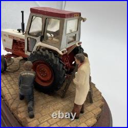 Border Fine Arts Getting Ready For Smithfield A2143 Tractor Diorama Boxed