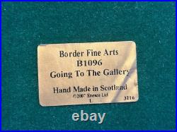 Border Fine Arts Going To The Gallery Model B1096 Rare