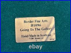 Border Fine Arts Going To The Gallery Model B1096 Rare