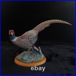 Border Fine Arts Good Pheasant Figurine RW 2000 Russell Willis Rare Bird Statue Border Fine Arts Good Pheasant Figurine RW 2000 Russell Willis Rare Bird Statue