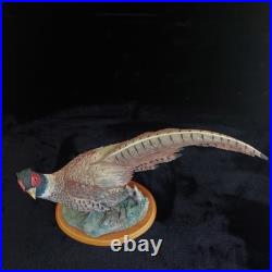 Border Fine Arts Good Pheasant Figurine RW 2000 Russell Willis Rare Bird Statue Border Fine Arts Good Pheasant Figurine RW 2000 Russell Willis Rare Bird Statue
