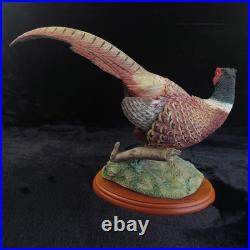 Border Fine Arts Good Pheasant Figurine RW 2000 Russell Willis Rare Bird Statue Border Fine Arts Good Pheasant Figurine RW 2000 Russell Willis Rare Bird Statue