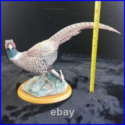 Border Fine Arts Good Pheasant Figurine RW 2000 Russell Willis Rare Bird Statue Border Fine Arts Good Pheasant Figurine RW 2000 Russell Willis Rare Bird Statue
