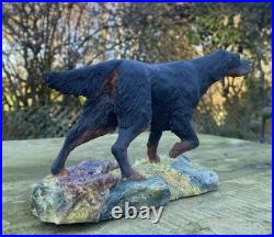 Border Fine Arts Gordon Setter on point by Ray Ayres no 13 of 500, dated 1978
