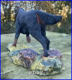 Border Fine Arts Gordon Setter on point by Ray Ayres no 13 of 500, dated 1978
