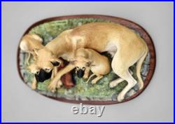 Border Fine Arts Great Dane & Pups B0653 Limited Edition 279 / 950 COA Border Fine Arts Great Dane & Pups B0653 Limited Edition 279 / 950 COA
