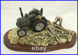 Border Fine Arts HAULING OUT JH98 Certificate Ray Ayres Tractor 249/1500 Ltd