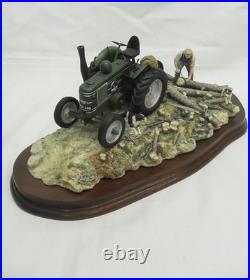 Border Fine Arts HAULING OUT JH98 Certificate Ray Ayres Tractor 249/1500 Ltd