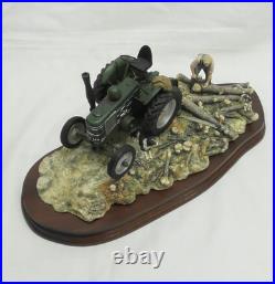 Border Fine Arts HAULING OUT JH98 Certificate Ray Ayres Tractor 249/1500 Ltd