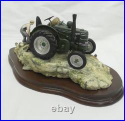 Border Fine Arts HAULING OUT JH98 Certificate Ray Ayres Tractor 249/1500 Ltd